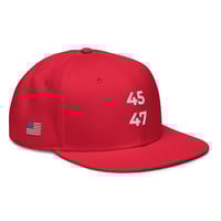 Image 8 of 45 47 USA Flag MAGA - Snapback Hat from PatriotsCo.com