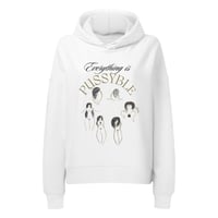 Image 3 of Everything is Pussible - Women’s organic mid-weight hoodie