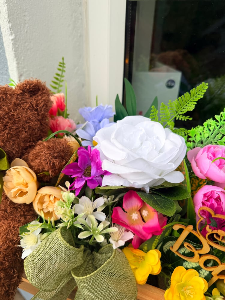 Image of New Baby 30cm Wooden Gift 