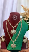 Peacock Attiyal Semi Bridal Jewelry Set