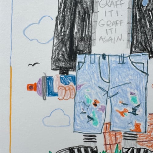 Image of THE GRAFFITI WRITER