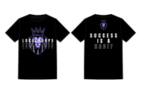 LocalHoops Player Exclusive Tee - Black/Lavender