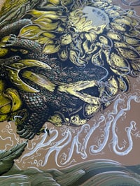 Image 3 of Widespread Panic x Conscious Alliance Red Rocks 2025 Poster - Gold Foil