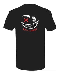 Image 4 of STAY HUNGRY (BLACK T-SHIRTS)