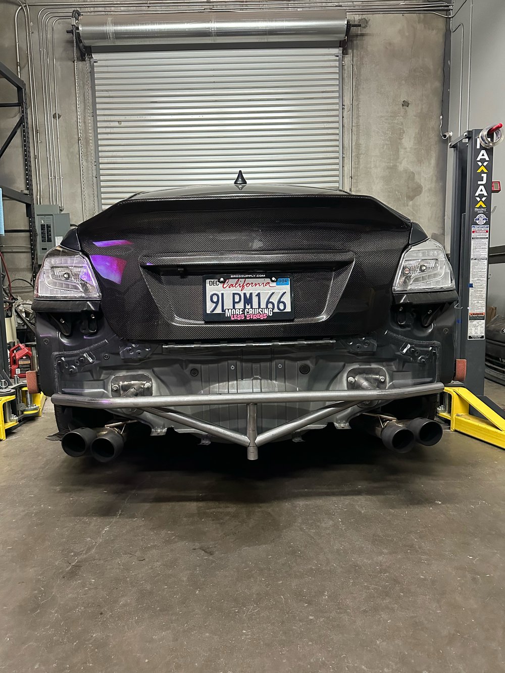 2015-2021 WRX VA Rear bash bar (MADE TO ORDER)
