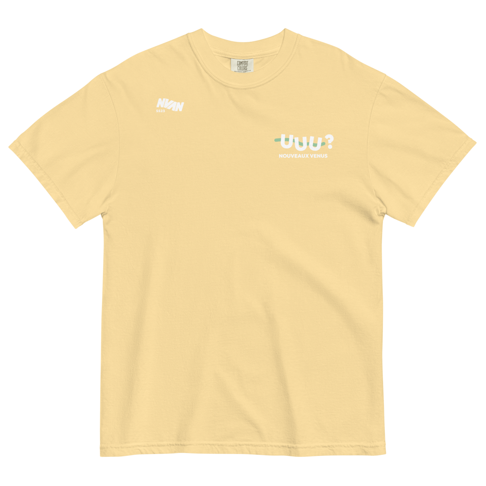 "UUU?" TEE-SHIRT JAUNE