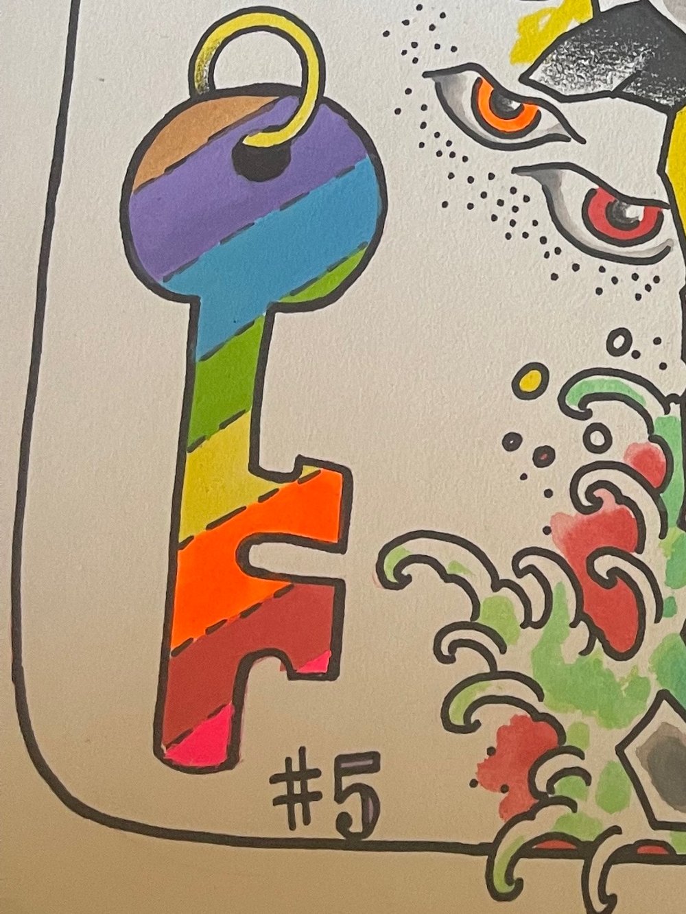 1 chance to win Original flash sheet giveaway watercolor painting