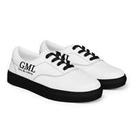 Image 9 of Men’s lace-up canvas shoes