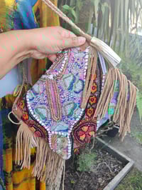 Image 5 of Chilean Bag -Cream fringes 3