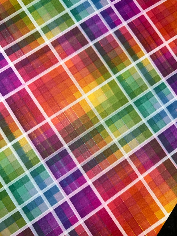Image of Full Spectrum Neon Intersecting Ribbons of Light