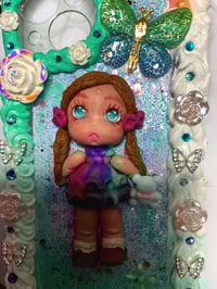 Image 2 of TEAL BABYGIRL BRAIDS 🦋 IPHONE CELL CASE 