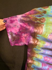 Image 5 of SMALL Be Gay Do Crime Godzilla Tie Dye Shirt 2