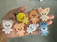 Image 2 of stray kids skzoo keychains