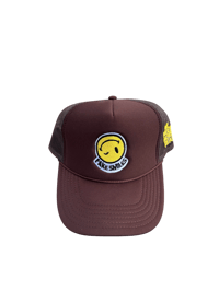 Image 1 of Brown trucker hat 