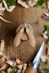 Image 1 of Maple/Sycamore Seed ~ Earrings 