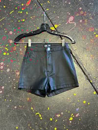 Image 1 of Leather Shorts