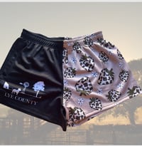 Image 1 of STRAWBERRY MOO SHAKE  FOOTY SHORT -PRE ORDER