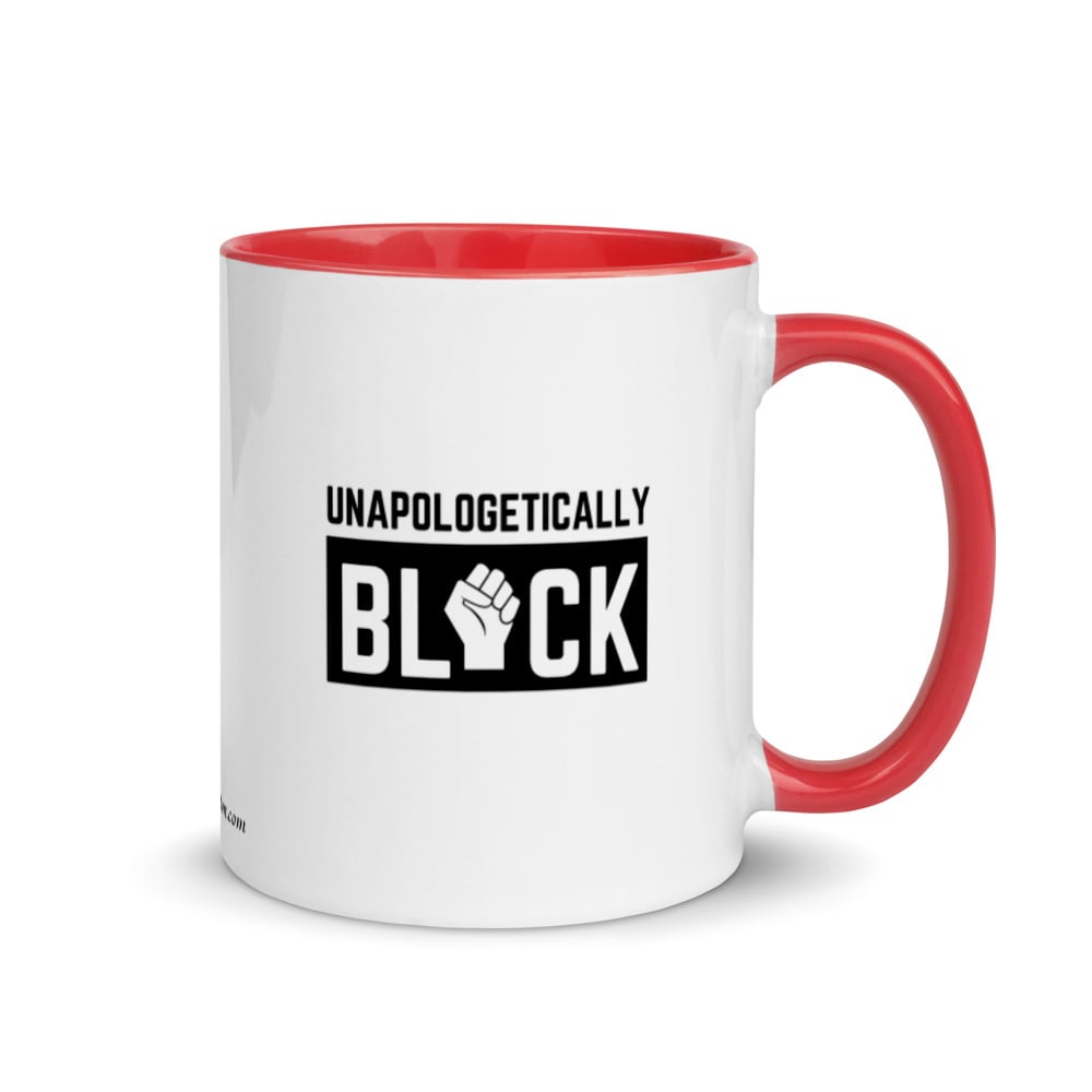 Image of Unapologetically BLACK Mug with Color Inside