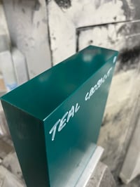 Image 3 of Teal Crosscut Paper G-carta