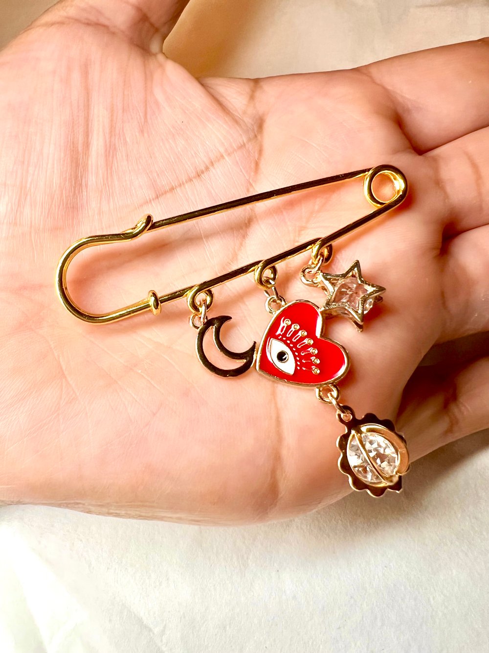 Image of Baby Protection Pin Gold