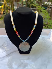 Grayish Necklace Mother of Pearl
