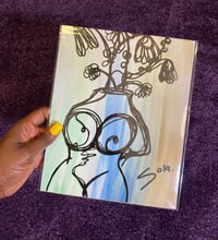 “Linear Blossoms” print 