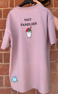 Image 2 of Break ICE Not Families – Embroidered Activist T-Shirt Supporting Immigrant Rights