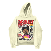 CREAM “BAD DREAMS” HOODIE