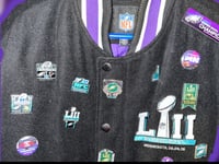 Image 4 of 🏆oFFiCiaL 🏆 SuPeR BowL LII 🏟 CoMMeMoRaTiVe 🦅 JaCKeT 🧥 