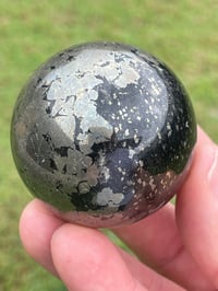 Image 7 of Pyrite In Magnetite Sphere #1107