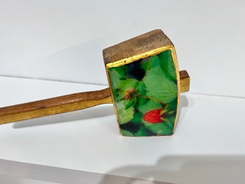 Image of Purple Thistle Mallet- Liz Barick Fall