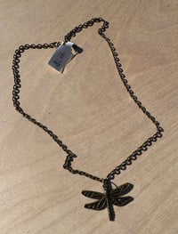 Image 2 of Simple Dragonfly Necklace 