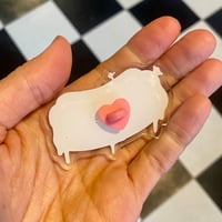 Image 3 of Hot (Dog) to Go- 3” Acrylic Pin