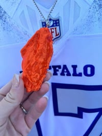 Image 3 of Buffalo Bills chicken wing necklace