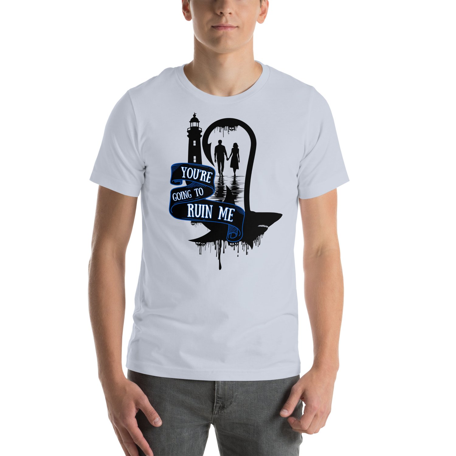 Image of Officially licensed does it hurt you're going to ruin me black Unisex t-shirt