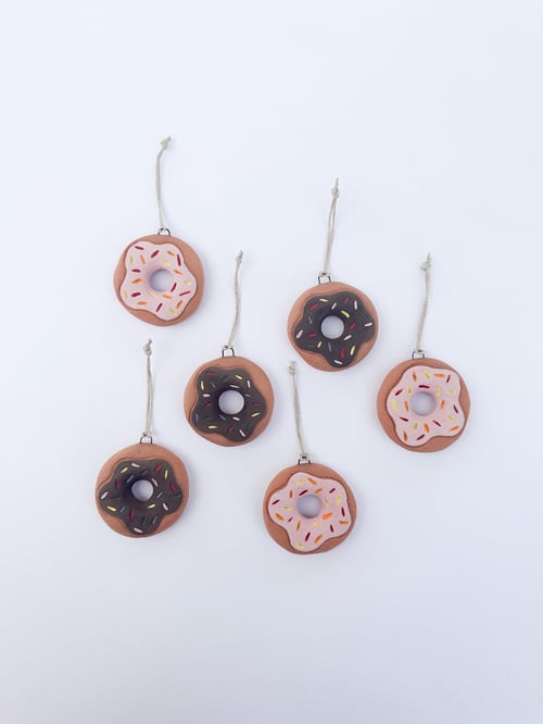 Image of Chocolate Donut Ornament