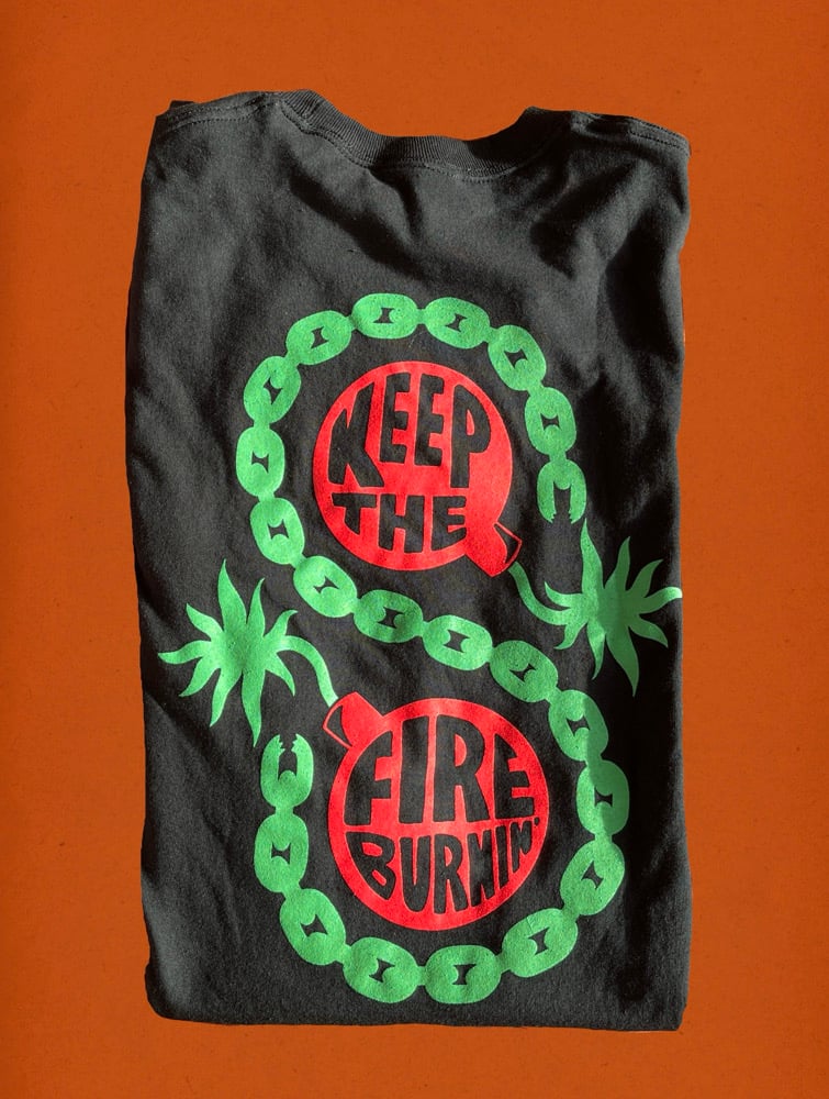 Image of Fire longsleeve tee