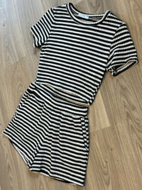 Image 4 of Crochet stripe shorts set - 4 colours 