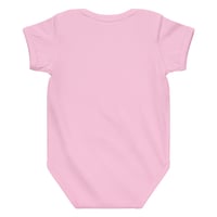 Image 3 of Baby jersey bodysuit with Orthodox saying