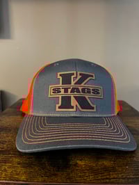 Image 1 of Orange Kingsley Stags Hat 