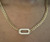 Clasp Diamond Necklace