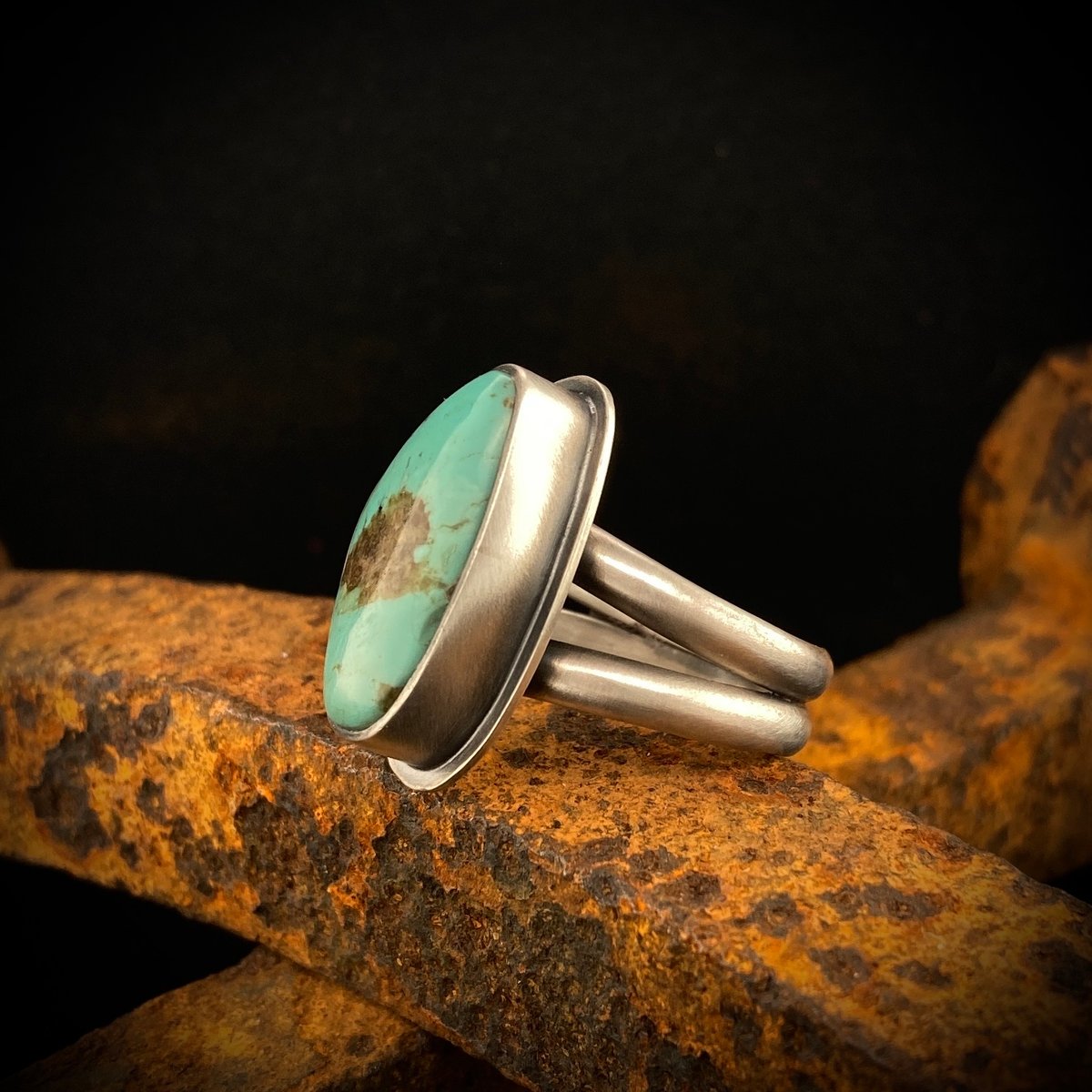 Kingman Turquoise Ring 15
