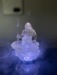 Image 2 of Tāwhirimātea Resin Lamp Limited Edition