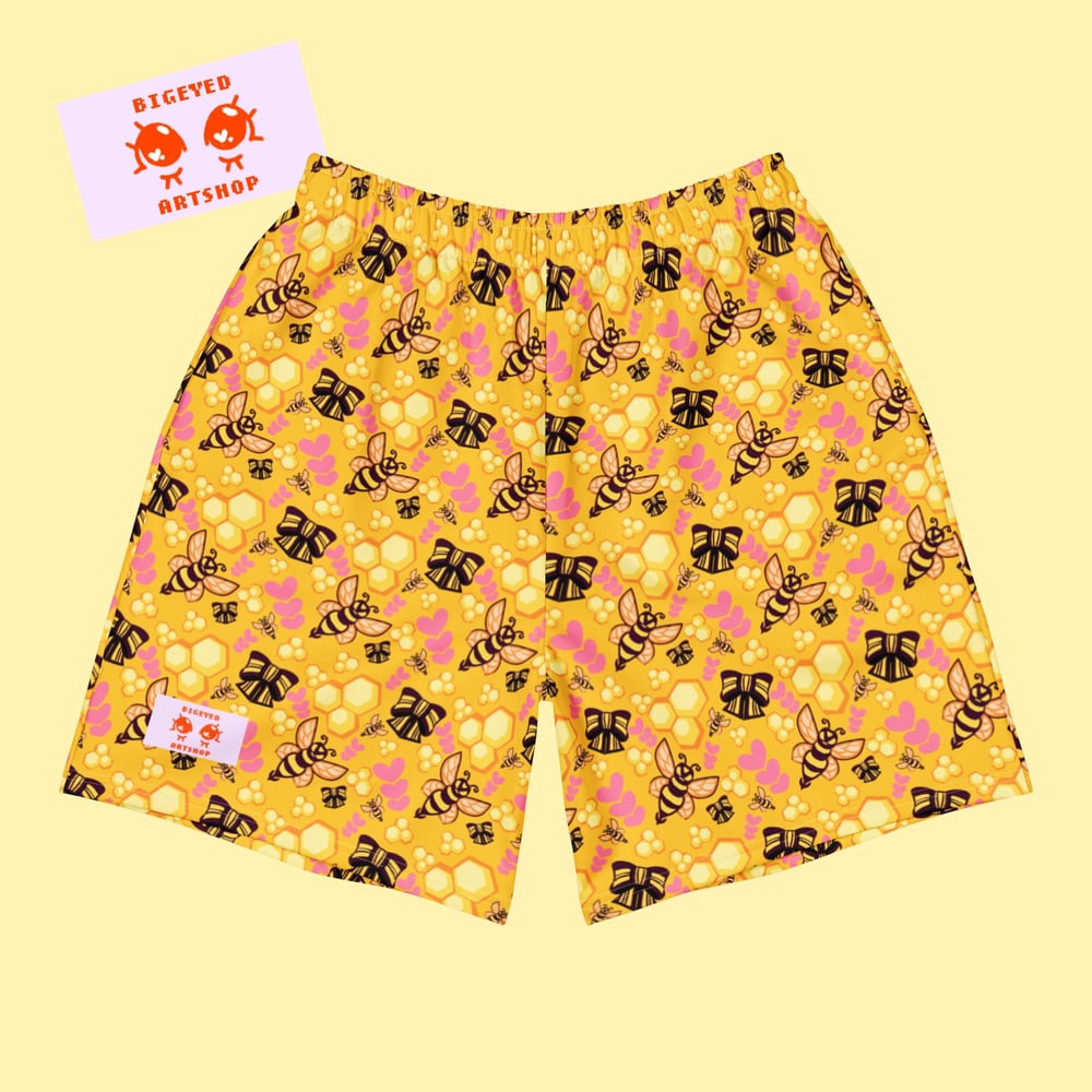 Image of Arcadion's Number One Bee-tuber! Athletic Long Shorts