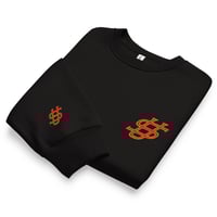 Image 2 of Oversized Underdog Season Monogram heavyweight sweatshirt