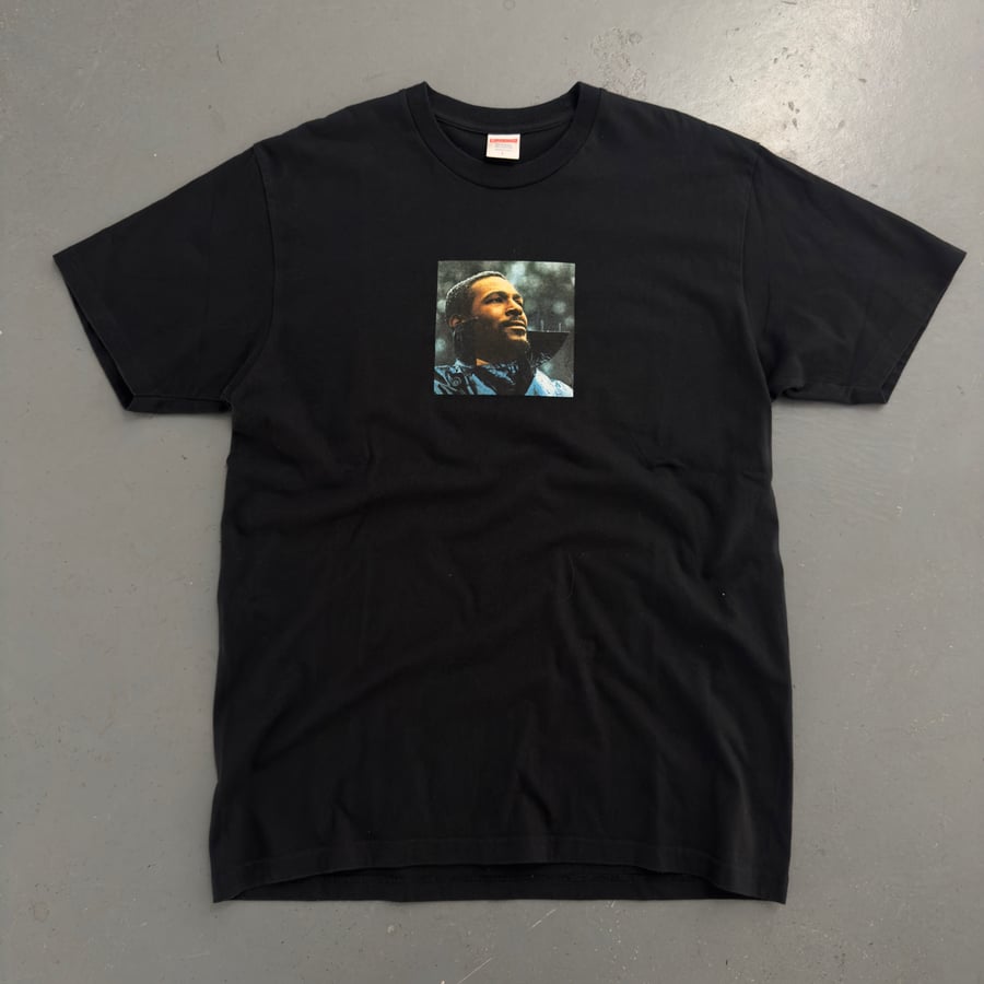 Image of FW 18 Supreme Marvin Gaye T-shirt, size large