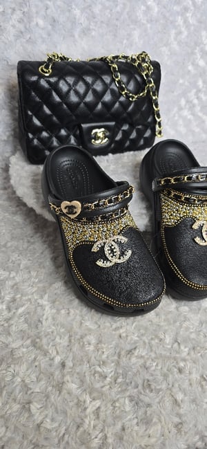 Image of Size 11 Coco platform crocs 