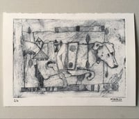 Etching dog 2