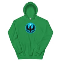 Image 12 of Unisex Gildan Hoodie - Rebel Loon Blue