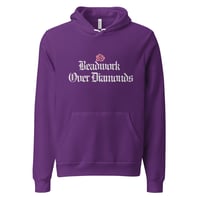 Image 5 of Beadwork Over Diamonds Unisex hoodie